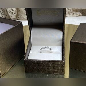 7 Diamond Stone Stainless Steel Band